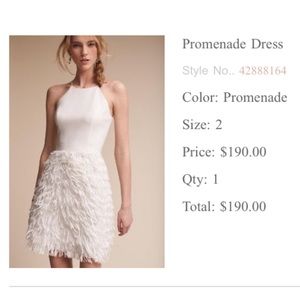 BHLDN Fringe Dress
